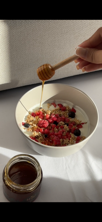 Wooden Honey Dipper (3 Inch)